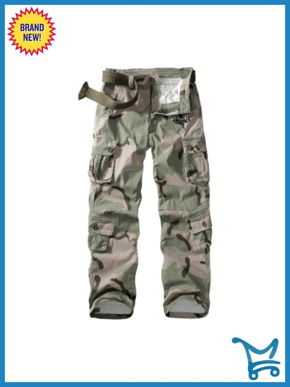Cargo Pants Women Cotton Combat Work Hiking Outdoor